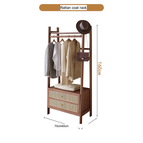 RATTAN CRAFTSMAN Wooden Hanger Japanese Storage from RATTAN CRAFTSMAN