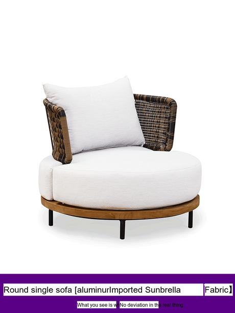 ZIYE Celestine Cozy Scandinavian Natural Sofa from ZIYE
