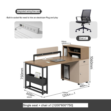 MUTINI Santiago Ergonomic Modern Desk Chair Set from MUTINI