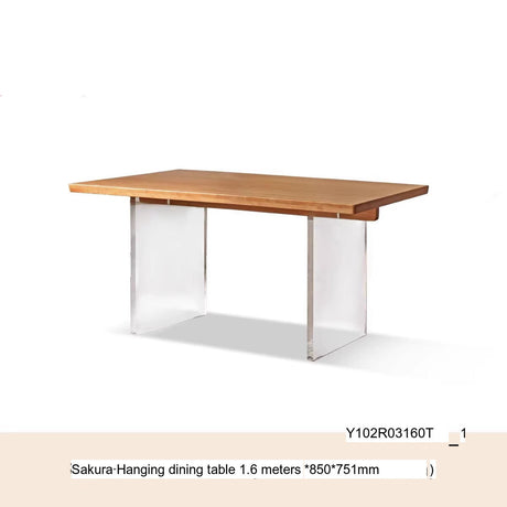 GENJI Haruto Elegant Cherrywood Dining Table from GENJI