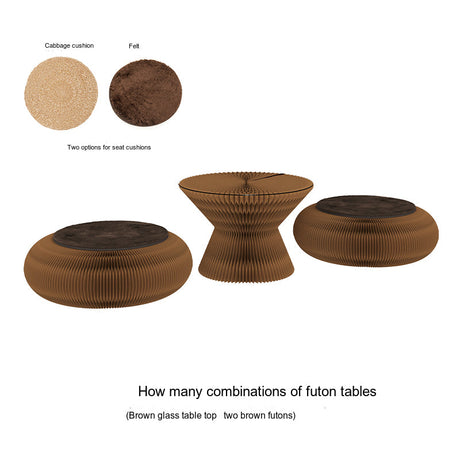 SHIBA Santiago Compact Folding Round Stool - Creative Space-Saving Design from SHIBA
