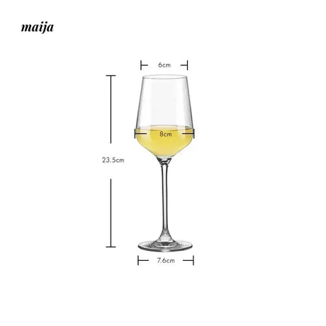 RONA Bordeaux Crystal Glass Standard ISO Wine Glass from RONA