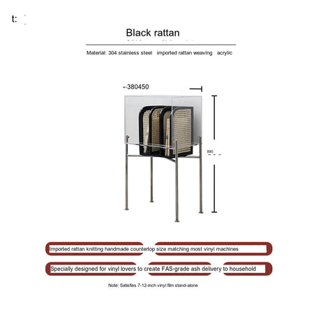 TELLS Borodin Rustic Versatile Metal Storage Scandinavian Bookcase Stand from TELLS