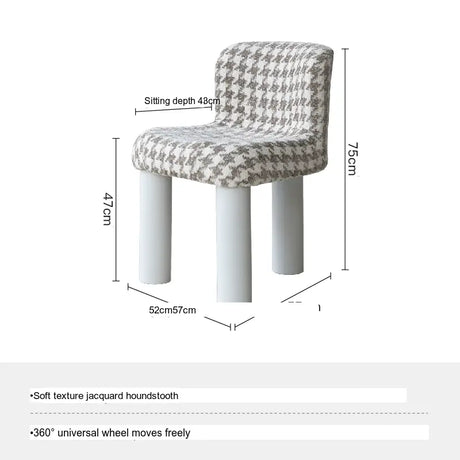 SOOGOOD Elowen Scandinavian Design Wool Dining Chair from SOOGOOD