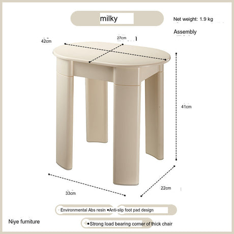 NIYE Isadora Minimalist Nordic Designer Stool from NIYE