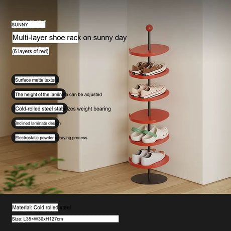 WOTIME Lira Modern Multi-Layer Door Shoe Rack from WOTIME
