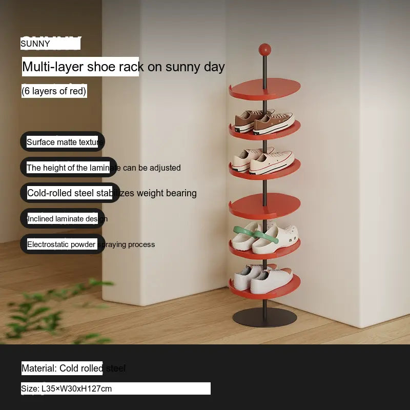 WOTIME Lira Modern Multi-Layer Door Shoe Rack from WOTIME