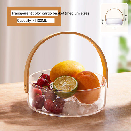 SUCO Islington Elegant Transparent Glass Basket Set from SUCO