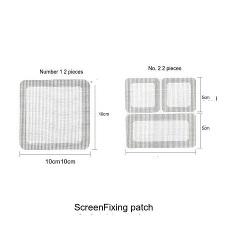 BOER Takamatsu Eco-Friendly Anti-Mosquito Screen Patch from BOER