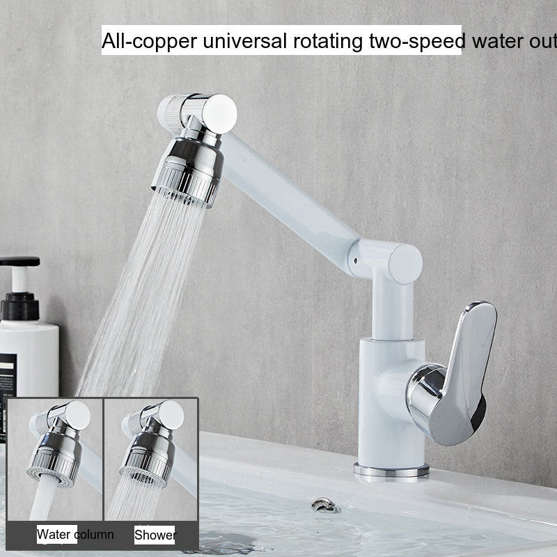 Universal Rotating Copper Washbasin Faucet from Kaiyashi