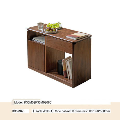 GENJI Elowen Modern Solid Wood Storage Cabinet from GENJI