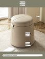 MOXER Lucinda Elegant Light Luxury Makeup Stool from MOXER