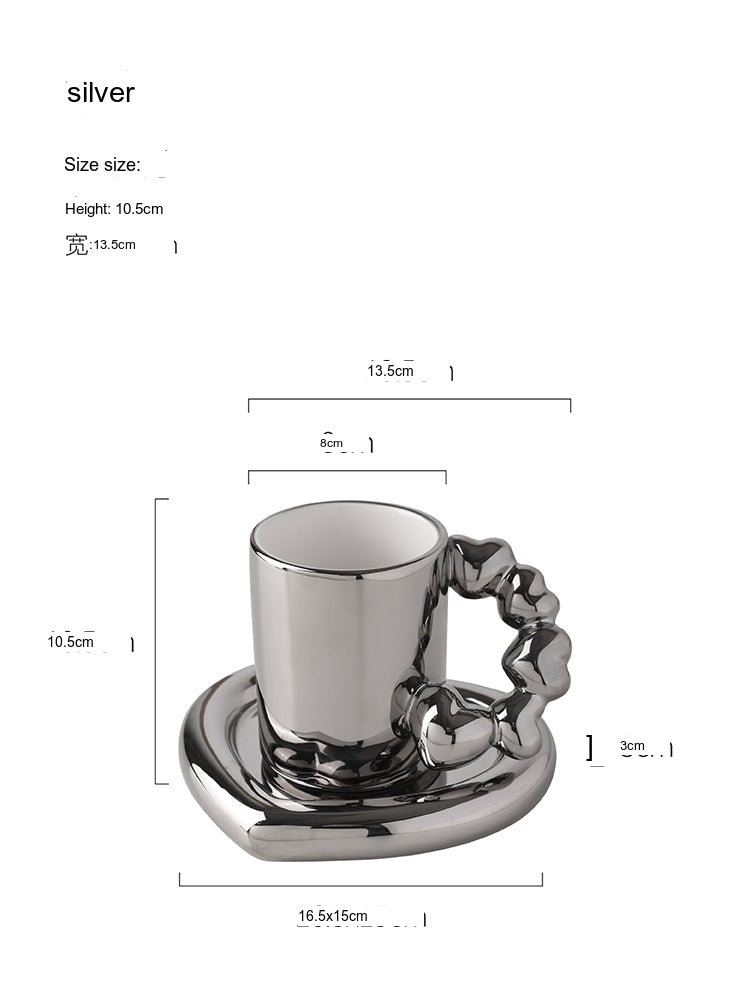 LIVETAI Marisol Charming Ceramic Coffee Cup from LIVETAI