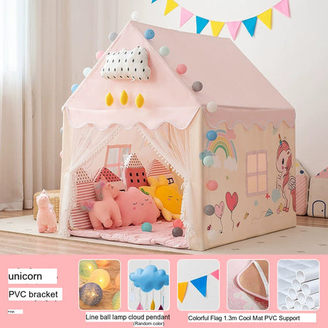 LITTLE DOVE Marisol Enchanted Indoor Castle Playhouse from LITTLE DOVE