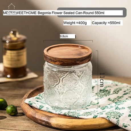 MH Zephyra Elegant Airtight Storage Jar from MH