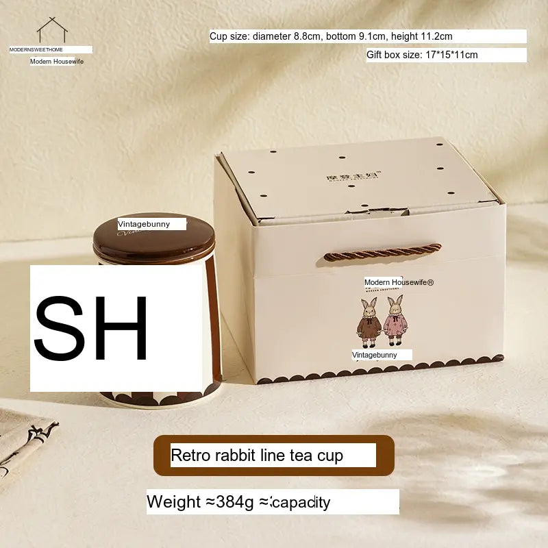 MH Amaya Elegant Ceramic Teacup Gift Set from MH
