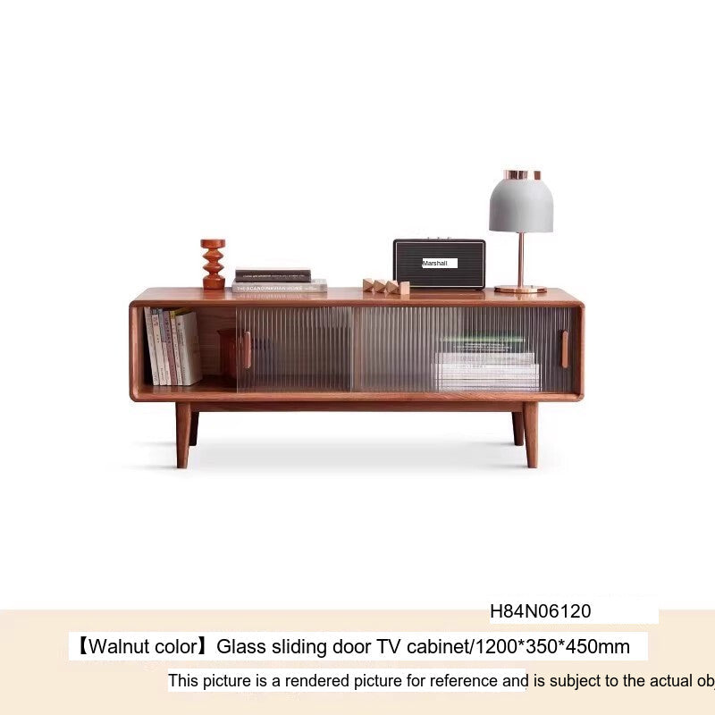 GENJI Alaric Solid Wood Storage Cabinet for Nordic Living Room from GENJI