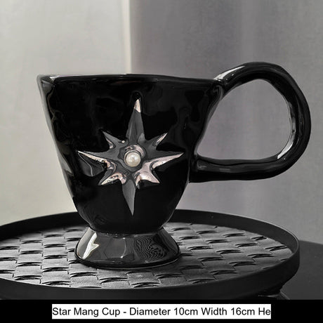 LIVETAI Esperanza Chic Retro Ceramic Coffee Cup from LIVETAI