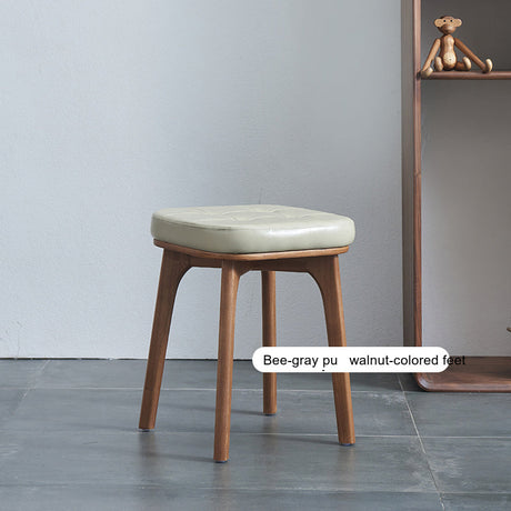 NIYE Amadora Chic Solid Wood Dwarf Stool from NIYE