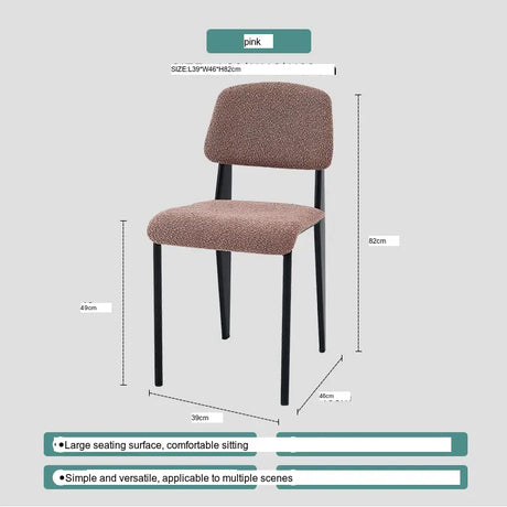 ABOUT WHITE Matilda Scandinavian Stylish Minimalist Chair from ABOUT WHITE