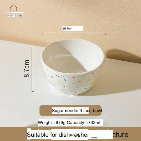 MH Amaya Chic Ceramic Dining Set Home Use from MH