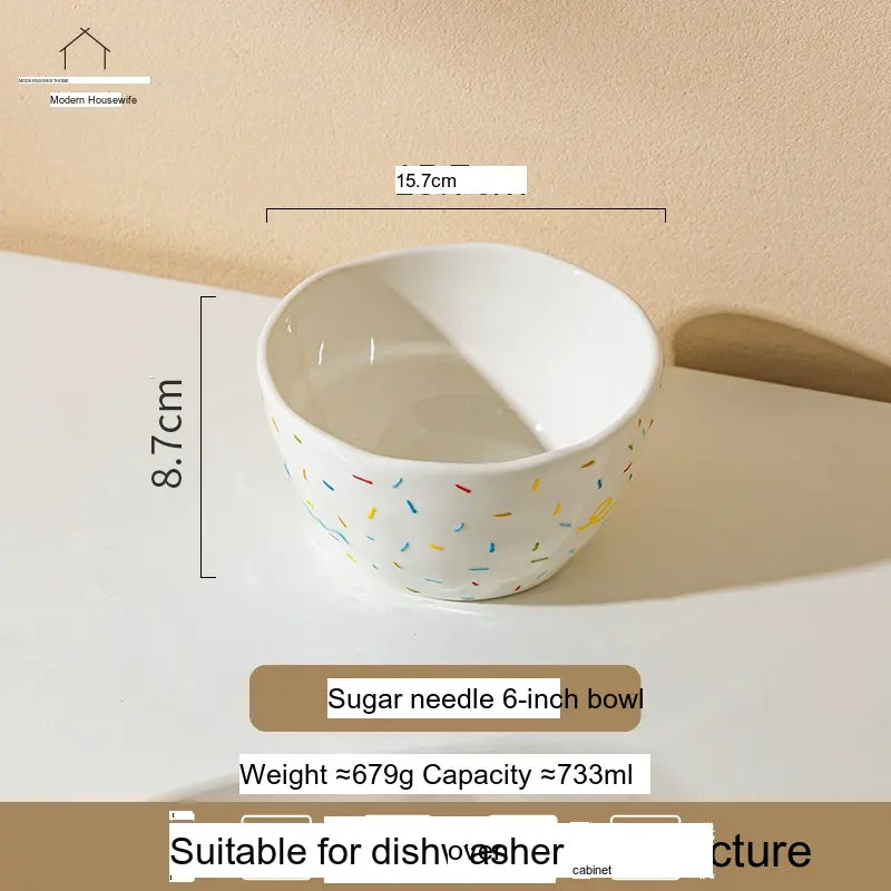 MH Amaya Chic Ceramic Dining Set Home Use from MH