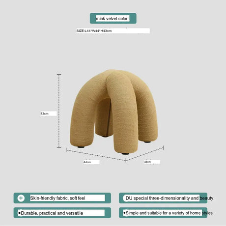 ABOUT WHITE Seville Creative Soft Furniture Sofa Stool Octopus Bench from ABOUT WHITE