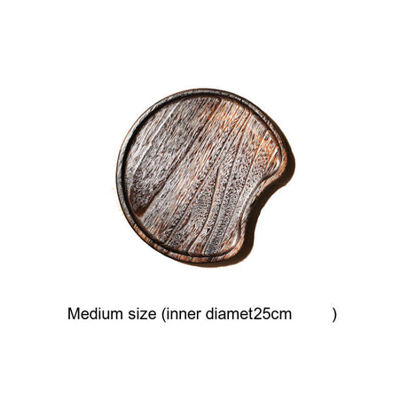 PAULOWNIA Katsumi Elegant Roasted Wood Tray from PAULOWNIA