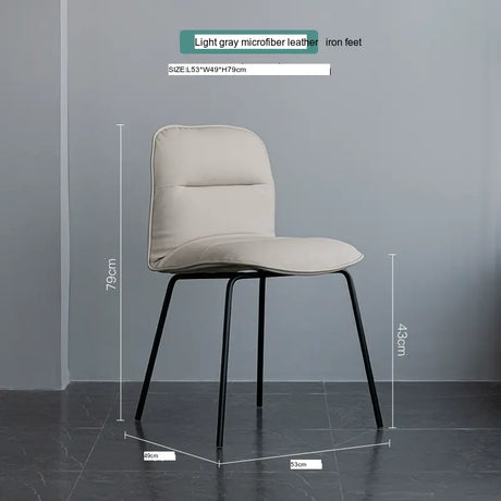 ABOUT WHITE Tamsin Elegant Nordic Solid Wood Chair from ABOUT WHITE