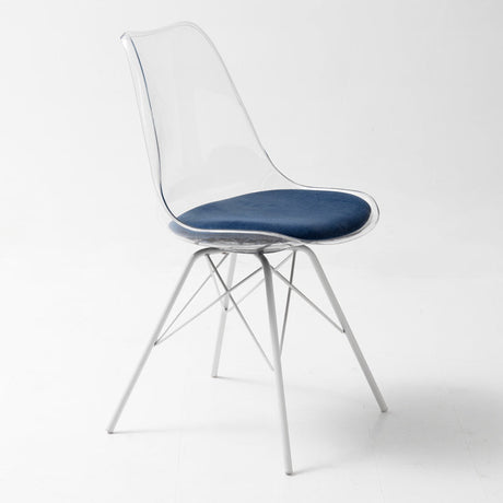 A&D Lysander Stylish Acrylic High Chair from A&D