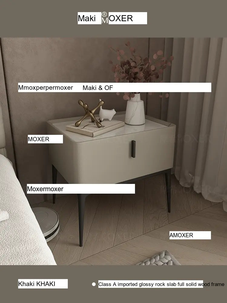 MOXER Lira Modern Simple Nightstand Table from MOXER
