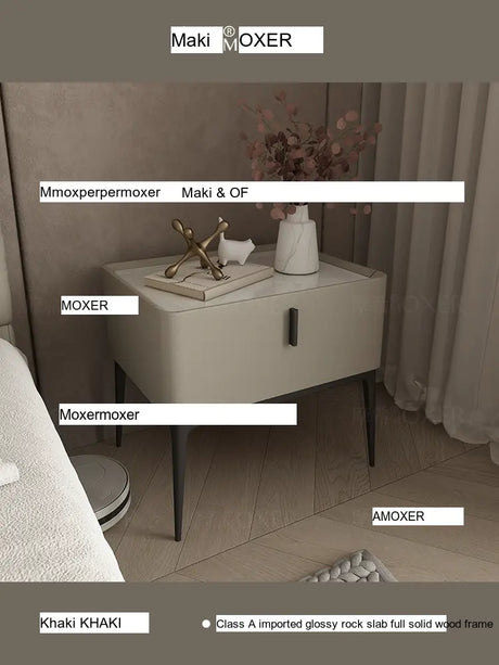 MOXER Lira Modern Simple Nightstand Table from MOXER