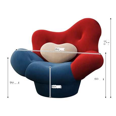 GANGETIC AGE Santiago Luxurious Gamer Sofa Chair from GANGETIC AGE