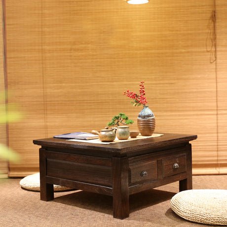 PAULOWNIA Haruki Elegant Solid Wood Coffee Table from PAULOWNIA