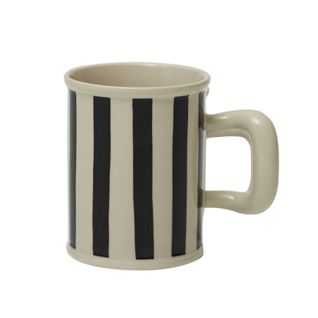 MOMO'S TALK Fabiana Unique Handcrafted Striped Coffee Cup from MOMO'S TALK
