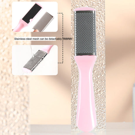 BOER Akihiko Durable Stainless Steel Exfoliating Heel Stickers from BOER