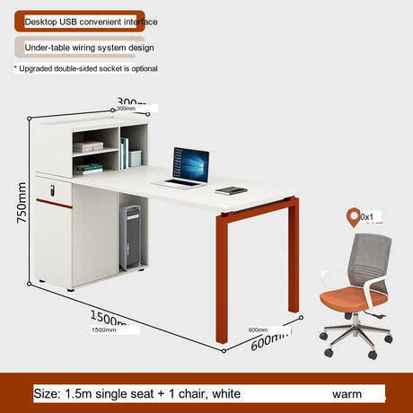 MUTINI Calypso Minimalist Ergonomic Office Desk Set from MUTINI