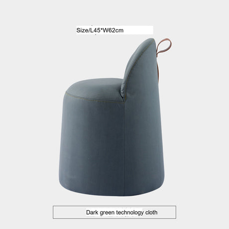 NIYE Juniper Cozy Soft Fabric Stool from NIYE