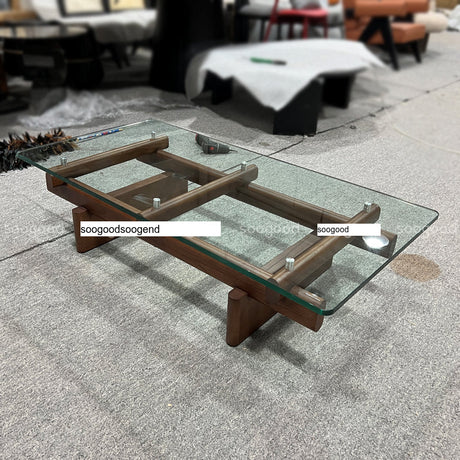 SOOGOOD Kaori Elegant Nordic Solid Wood Coffee Table from SOOGOOD