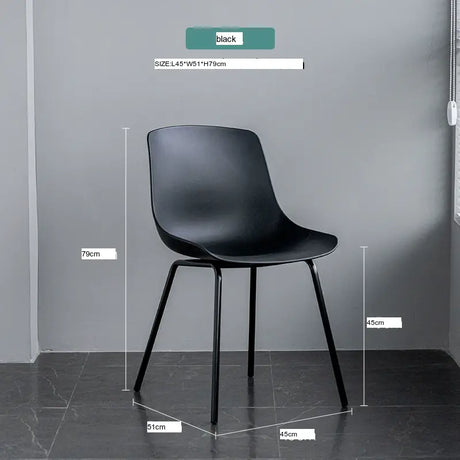ABOUT WHITE Kiyomizu Elegant Minimalist Dining Chair from ABOUT WHITE