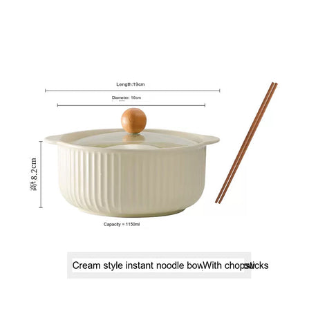MOSE Double-Ear Instant Noodle Bowl from MOSE