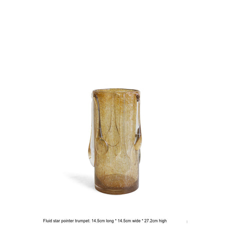 VAVINCI Xiangling Elegant Retro Handmade Glass Vase from VAVINCI