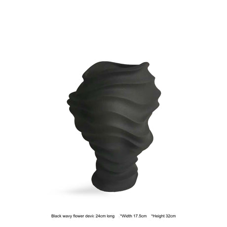 VAVINCI Hiroshi Elegant Modern Ceramic Flower Vase from VAVINCI