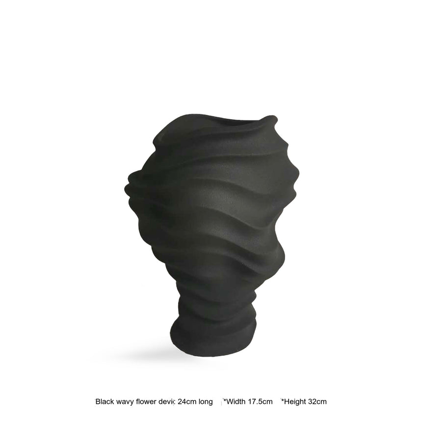 VAVINCI Hiroshi Elegant Modern Ceramic Flower Vase from VAVINCI