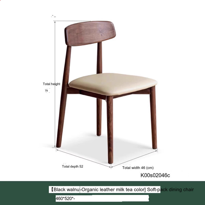 GENJI Harukaze Elegant Solid Wood Dining Chair from GENJI