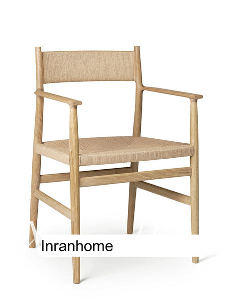 GENJI Aislinn Stylish Handwoven Dining Chair from GENJI