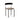 NIYE Ipanema Chic Solid Wood Balcony Stool from NIYE