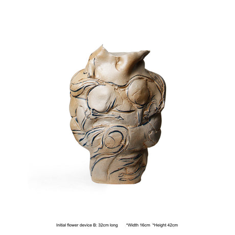 VAVINCI Zephyra Elegant Handmade Ceramic Vase from VAVINCI