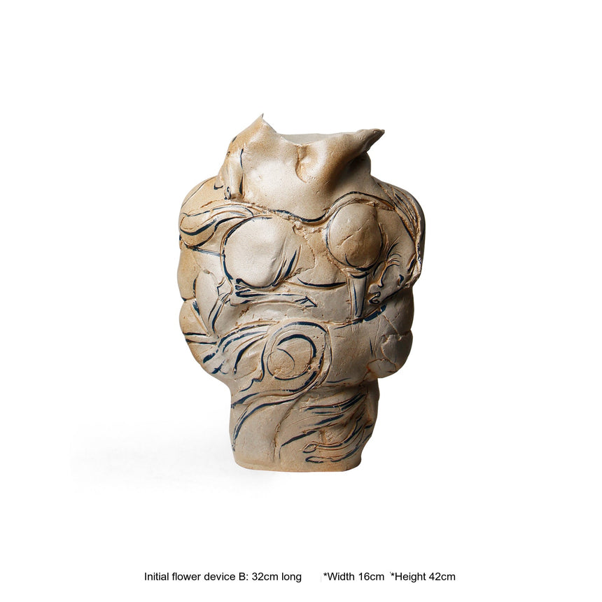 VAVINCI Zephyra Elegant Handmade Ceramic Vase from VAVINCI