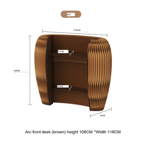 SHIBA Isambard Modern Minimalist Reception Desk from SHIBA